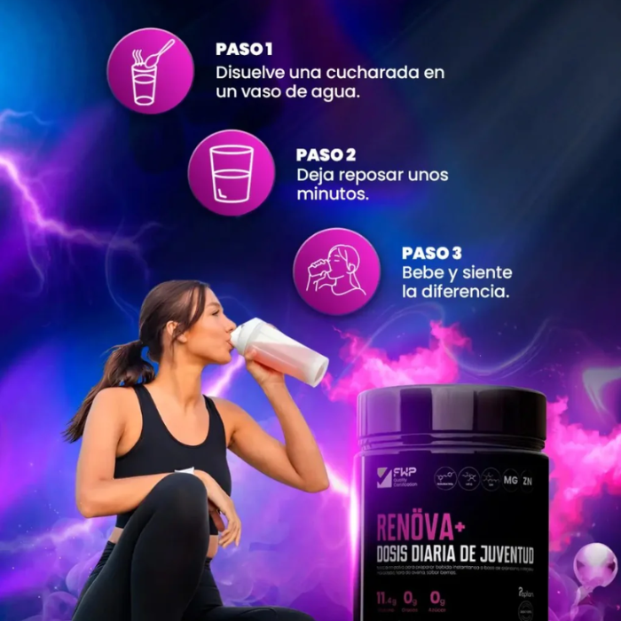 COLÁGENO DOBLEMENTE HIDROLIZADO | RENOVA +